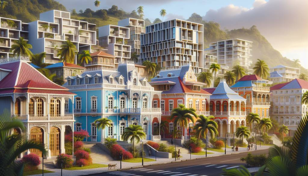 The architectural wonders of Martinique: from colonial to contemporary