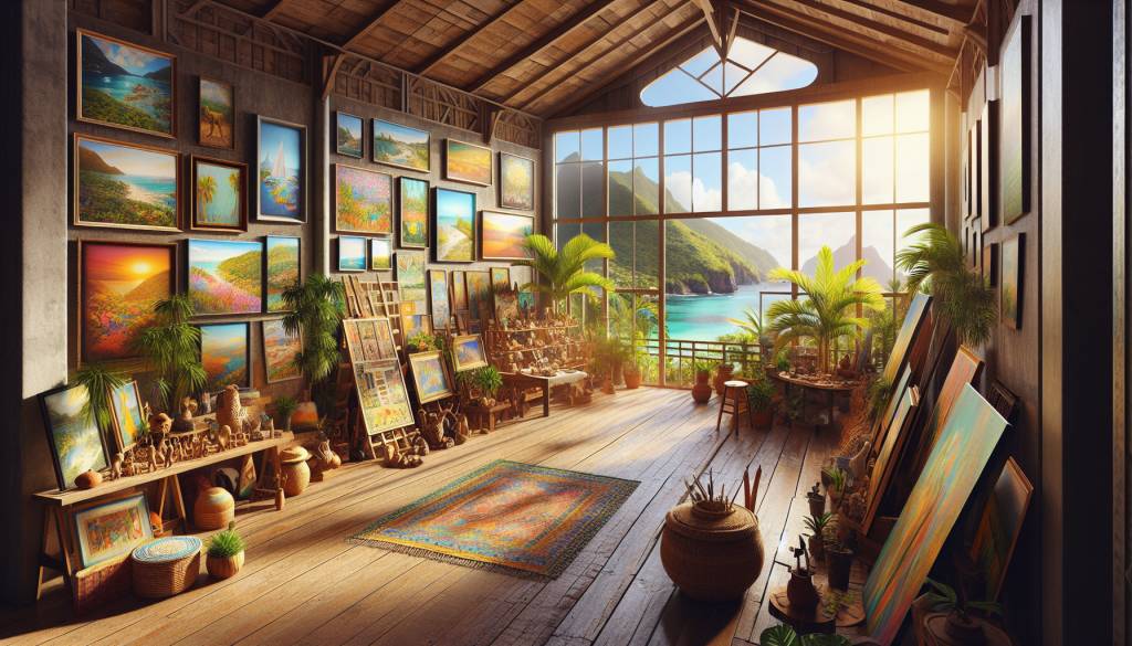 The art and soul of Martinique: exploring local art galleries