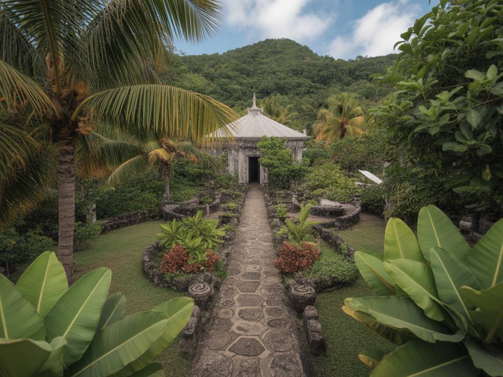 Les plus beaux jardins créoles de Martinique : traditions, plantes médicinales et art de vivre